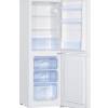 Interior of IceKing fridge showing adjustable shelves and salad drawer