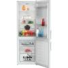 Interior of Indesit IKNS1261S4UK fridge with adjustable glass shelves