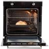 Internal view showing the spacious 78-litre cavity of the NordMende SOC316IX oven