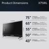 KD50X75WLPU Google TV