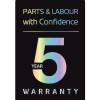 LG 5 year warranty