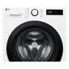 LG AI Direct Drive™ washing machine with clean white finish