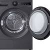 LG AI Dry heat pump tumble dryer black
