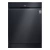 LG DF587HMS matte black freestanding dishwasher with QuadWash™