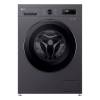 LG F4X1009NMK 9kg grey washing machine with direct drive motor