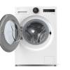 LG F4X7009TWB washer open view showing drum interior and clean white finish
