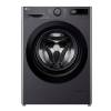 LG F4Y511GBLN1 11kg washing machine in Slate Grey front view