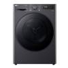 LG FDV709GN 9kg heat pump tumble dryer in Slate Grey front view
