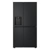 LG GSJC40EPPE side-by-side fridge freezer in matte black with Door-in-Door™