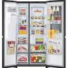 LG InstaView Door In Door American fridge freezer black
