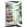 LG InstaView fridge freezer open showing adjustable shelving and FRESHConverter drawer