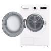 LG Smart Pairing heat pump tumble dryer white