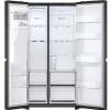 LG Total No Frost American style fridge freezer black