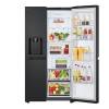 LG fridge freezer with plumbed water and ice dispenser and Total No Frost