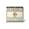 La Cornue CornuFé 110cm Dual Fuel Polished Brass Ivory