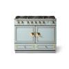 La Cornue CornuFé 110cm Dual Fuel Polished Brass Roquefort