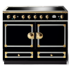 La Cornue CornuFé 110cm Induction Polished Brass Gloss Black