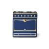 La Cornue CornuFé Albertine 90cm Dual Fuel Polished Brass Royal Blue