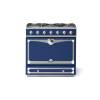 La Cornue CornuFé Albertine 90cm Dual Fuel Polished Chrome Royal Blue