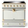 La Cornue CornuFé Albertine 90cm Induction Polished Brass White