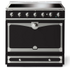 La Cornue CornuFé Albertine 90cm Induction Satin Chrome Matte Black