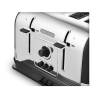 Lever view of the Morphy Richards Black Venture Toaster