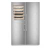 Liebherr XRCst 5295 Peak SmartSteel side-by-side wine and food storage fridge-freezer