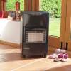 Lifestyle 4.2kW portable gas heater with three heat settings and safety features