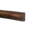 Lockstone 54 inch Geocast Rustic Dark Oak Beam Quadrant