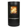 Mi Fires Ovale Low with Door Wood Burning Stove