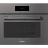Miele DGM 7840 VitroLine steam microwave oven in Graphite Grey