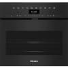 Miele H7440BMX Compact Microwave Oven - Obsidian Black