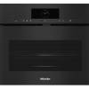 Miele H7840BMX Compact Microwave Oven - Obsidian Black