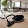 Miele Obsidian Black Cat & Dog vacuum cleaner with 11m operating radius