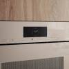 Miele pearl beige premium steam oven modern kitchen setup