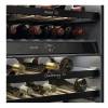 Miele wine cabinet FlexiFrame wooden shelves interior