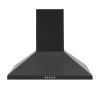 Montpellier MH600BK 60cm Black Chimney Hood