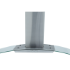 Montpellier MHG900X Curved Glass Stainless Steel Chimney Hood