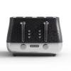 Morphy Richards Cassini 4-slice toaster in Moonless Night black finish