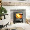 Multi-fuel Druid Boiler Stove with A+ energy rating and external air supply