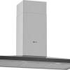 Neff D94QFM1N0B 90cm Pyramid Chimney Hood