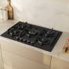 Neff T27PIQ4S0 75cm Black Gas Hob