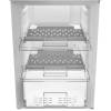 Open Zenith ZFS4584W freezer showing storage drawers