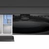 Open drawer view of the LG F4X7011TBB