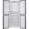 Open view of Indesit INGF6421XP4UK showing spacious interior and flexible shelving