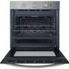 Open view of Indesit IO232HXUK oven showing large interior and shelves