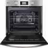 Open view of Indesit KFWS3844HIXUK oven showing spacious XXL capacity interior
