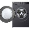 Open view of LG F4Y510GBLN1 drum and control panel
