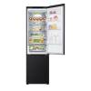 Open view of LG GBV5240CEP fridge compartment