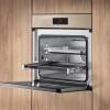 Open view of the DGC 7865 HCX Pro Combination Steam Oven